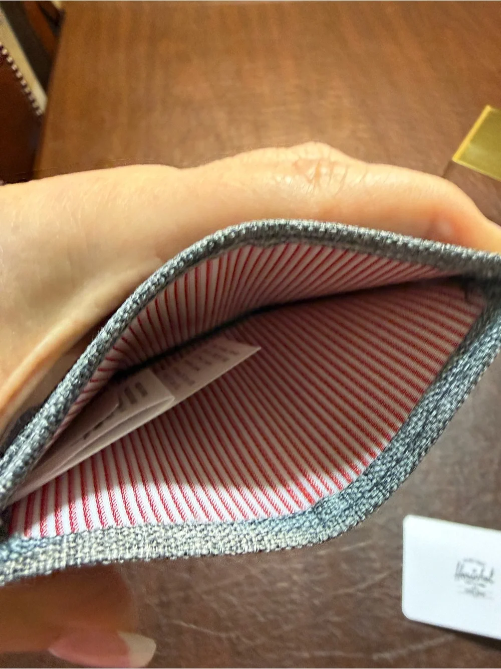 Herschel Supply Co Card Holder Charlie Wallet Gray
